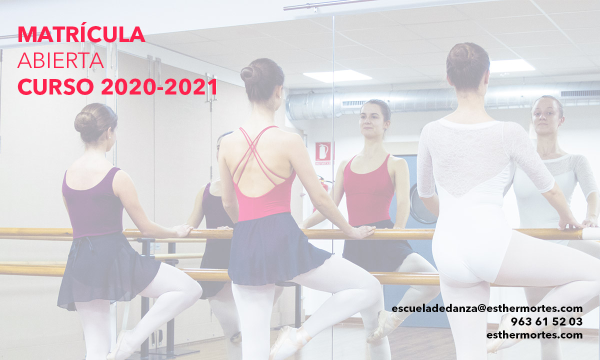¡Matrícula para el curso 2020-2021! - Esther Mortes Escuela de Danza